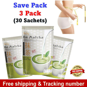 3x Be Easy Be Matcha GREEN TEA Diet Weight Control Nourish Skin Weight Loss Slim