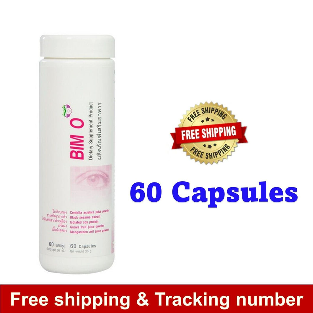 BIM100 60 capsules Bim O Dietary supplements for eye care & problem specifically