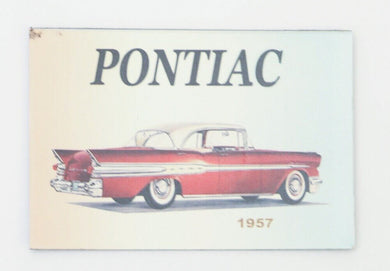PONTIAC RED CAR pic Design Vintage Poster Magnet Fridge Collectibles Home