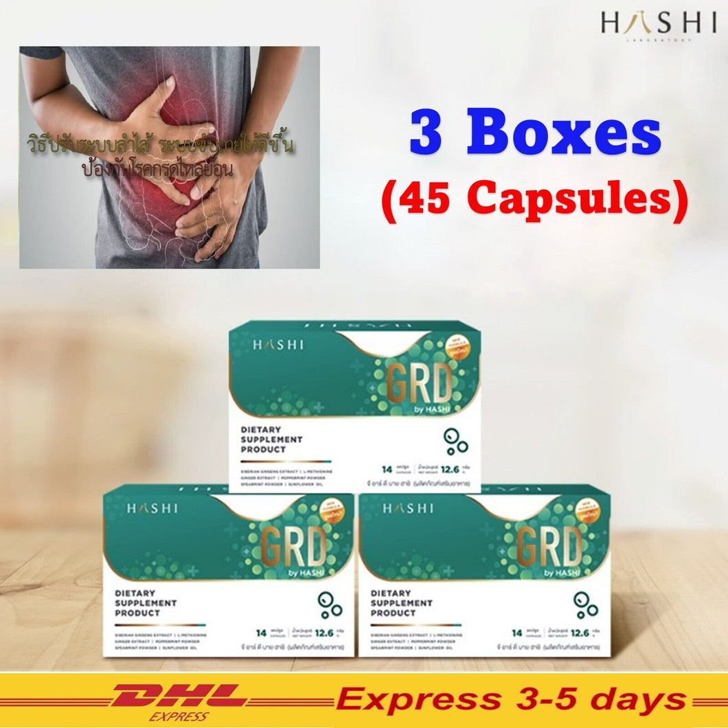3x Hashi GRD Eliminate Suffering Acid Reflux Colic Burning in 15 min 3 phase