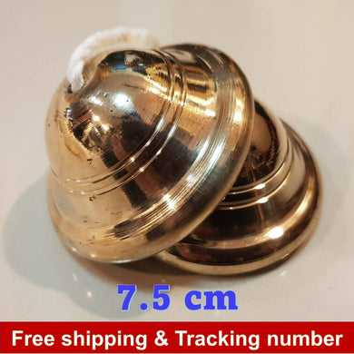 7.5 cm Rock Cymbals Brass Thai Instrument Standard Sounds Big size