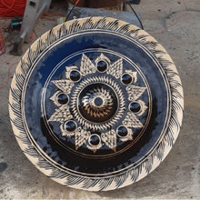 Load image into Gallery viewer, Gong with Mallet Tradition Instrument Iron Thai Artisan Handmade Village Musical