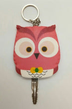 Load image into Gallery viewer, Owl Funny Cute Keyring Keychain Foam Canvas Sew margine Fridge Collectible