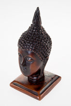 Load image into Gallery viewer, Buddha Head Resin Statue Figure Image Carved Figurine Decor Thai Art Collectible