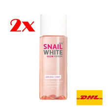 Load image into Gallery viewer, 2x Snailwhite Glow Potion AHA-BHA Hydrating Toner Whitening Skin Care For Face