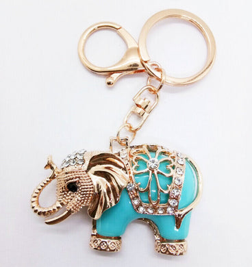 Elephant Keyring Adorn Beauty Charm cute keychain animal lover Thailand Ver.11