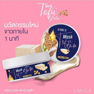 3x Amice Mask Tofu Gluta Body Soft Smooth Moisturized Beauty Skin Care 200g