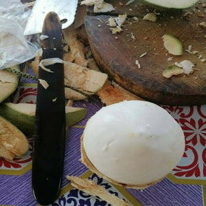 Knife Open Coconut Tool Meat Romover Buffalo Horn Handle Opener Gadget Remove