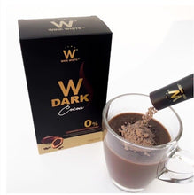 Load image into Gallery viewer, 12 Wink White W Choco Dark Cocoa Instant Drink Weight Slim Control burn fat fast