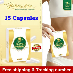 Korse By Herb VIP Weight Loss Supplement Natural Extracts Block Burn 15 Capsule