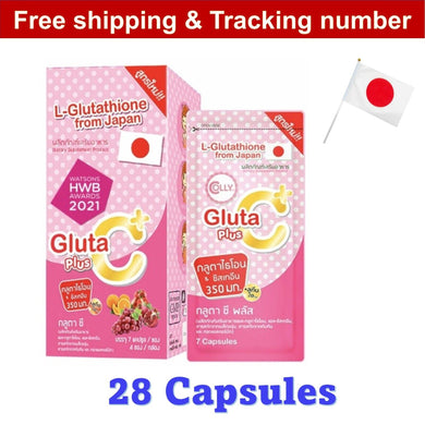 New Colly Gluta C Plus Moisturize Skin Aura Radiant Smooth Soft Skin 28 Capsule