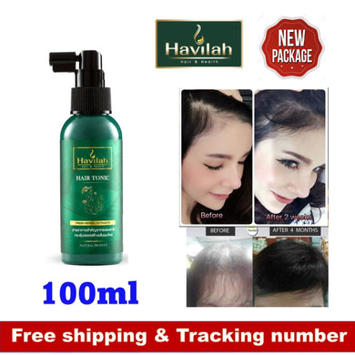 New Havilah Hair Tonic Herbal Anti-Hair Fall New Hair Growth Thicken Balancing