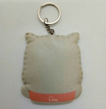 Load image into Gallery viewer, Kitten Funny Cute Keyring Keychain Foam Canvas Sew margine Fridge Collectible