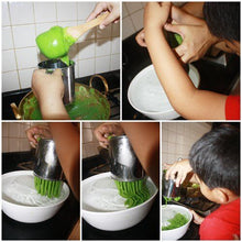 Load image into Gallery viewer, 6” Thai Dessert Mold Lod Chong Maker Traditional Sweets Green Pasta Coconut Milk