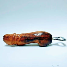 Load image into Gallery viewer, 8&quot; WOODEN BOTTLE OPENER Penis Shape Phallic Wood Carved Collectible Gift