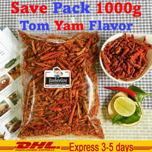 Load image into Gallery viewer, Crispy Snack Spicy Chili Pepper Tom Yam Variety Thai Flavor Sesame Vegan 1000g