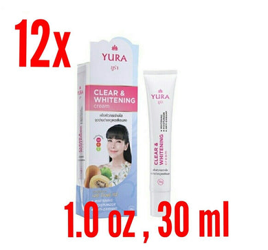 12 Moisturizer Skin CLEAR & WHITENING CREAM Skincare Facial Smooth Clear Wrinkle