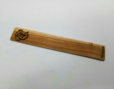Elephants Bookmark Wood Carved Ver.2 Craft Handmade Book Mark Collectible Access