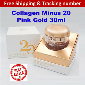 MINUS 20 Pink Gold 24K Cream Anti Wrinkle Bomb Collagen Rejuvenate Skin (30g)