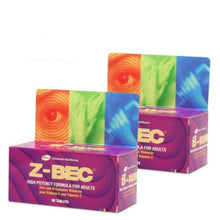 Load image into Gallery viewer, Z-BEC Multivitamins Multimineral High Potencyy Adults Formula 180 Tablets