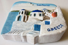 Load image into Gallery viewer, Santorini GREECE Resin 3D fridge Refrigerator Thai Magnet Hand Made Craft