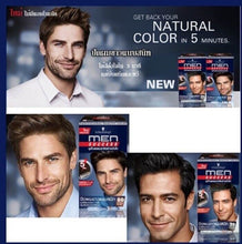Load image into Gallery viewer, Men&#39;s Select Natural Black &amp; Dark Brown Hair Color Professional Quality in 5 Min