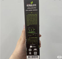 Load image into Gallery viewer, 6x Active Charcoal Herbal Herbaliste Toothpaste Oral Care Reduce cigarette smell