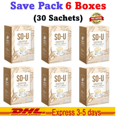 6x SO U Coffee Speed Up Metabolism Help With Excretion Weight Loss Sugar Free