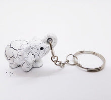 Load image into Gallery viewer, Little Elephant Keyring Resin V.3 Miniature Handmade Fancy Key Collectible Gift