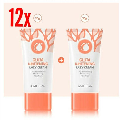 12x Gluta Whitening Cream For Face Long Term Makeup 10S moisturizing Bright 30g