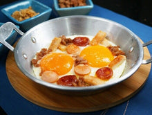 Load image into Gallery viewer, 3x Thai Traditional Mini Kata Small Pan Cooking Omlette Egg &quot;Kai Ka Ta&quot; 7 Inches
