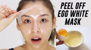 POOMPUKSA Peel Off Mask Egg Protein Vitamin E Honey Reduce Acne Pore Face 10g