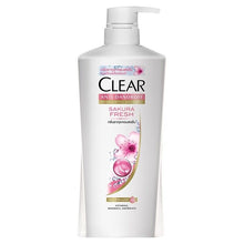 Load image into Gallery viewer, 3x Clear Sakura Fresh Anti Dandruff Scalp Care Nourishing Shampoo Nutrium 480ml