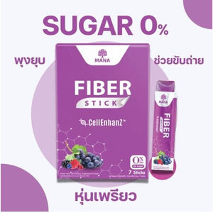 6x MANA Fiber Stick Natural Dietary Fibers Balancing (7 Sachets/Box)