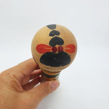 Load image into Gallery viewer, Vintage Japanese Traditional Togatta Kokeshi Doll Japan Tall 5.75"
