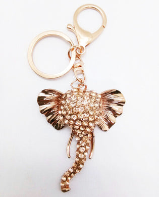 Elephant Keyring Adorn Beauty Charm cute keychain animal lover Thailand Ver.4