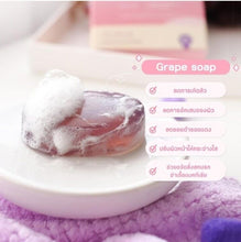 Load image into Gallery viewer, 8 Bar Grape Soap Acne Spot Remover Anti aging Natural Extract Moisturizer Skin