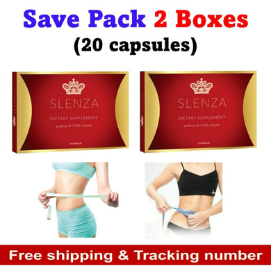 2x New Slenza Supplements Block Fat Shapely Healthy Weight Control Safe 100%