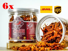 Load image into Gallery viewer, 6x Diet snacks low calories Crispy Chili Food Pepper Snack Food Original 120g