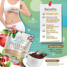 Load image into Gallery viewer, 3x PRIMME Coffee Detox Slimming Fat Burner Enhance Skin Collagen Gluta Firm