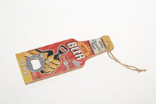 Load image into Gallery viewer, Beer Bottle Opener Pull Handle Design Wood Vintage Painted Idea Collectible Art
