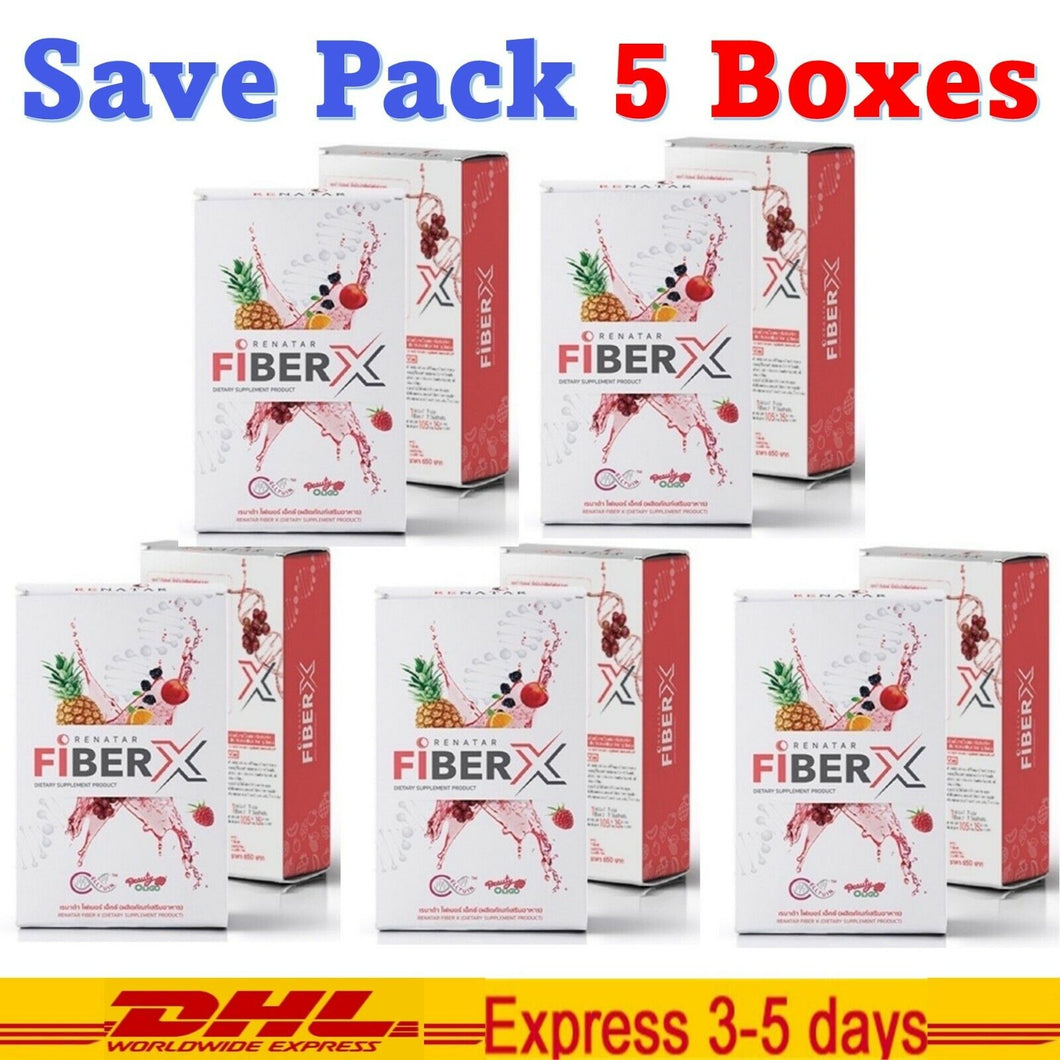 5x Renatar Fiber X Natural Detox Weight Loss Phytonutrients Organic Supplement