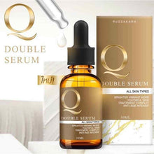 Load image into Gallery viewer, 3 x Q Double Serum Anti-Aging Reduce Freckles Dark Spots Aura Younger Skin