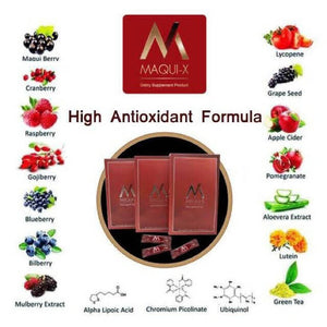 MAQUI-X High Antioxidant Dietary Supplement Slimming Authentic Anti Aging Skin