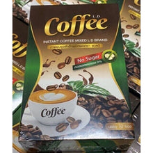 Load image into Gallery viewer, 3 x LD Coffee Instant Weight Loss Excretory System Slimming Diet No Sugar No Fat
