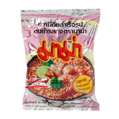 MAMA Thai Instant Noodles Tom Yum Kung Flavour Spicy Sweet Sour 55g