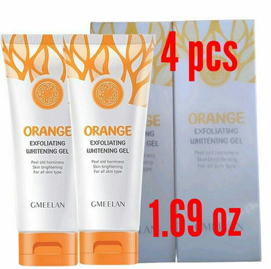 4x Body Scrb Exfoliating Whitening Gel Peeling Cleaner Acne Blackhead Cream Skin