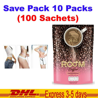 10x Room Coffee For Weight Management Arabica Low Calories Detox Diet Sugar Free