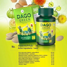 Load image into Gallery viewer, 3x Dago Green Herbal Detox Diet Reduce Belly Fat Increase Absorption Digestion