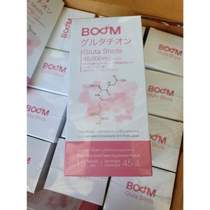 5x Boom Gluta Shots Instant Powder Radiant Absorbed Anti-Oxidant Booster